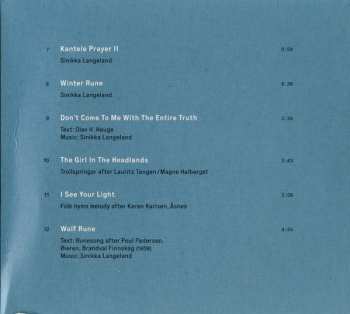 CD Sinikka Langeland: Wolf Rune
