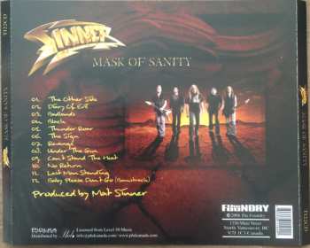 CD Sinner: Mask Of Sanity
