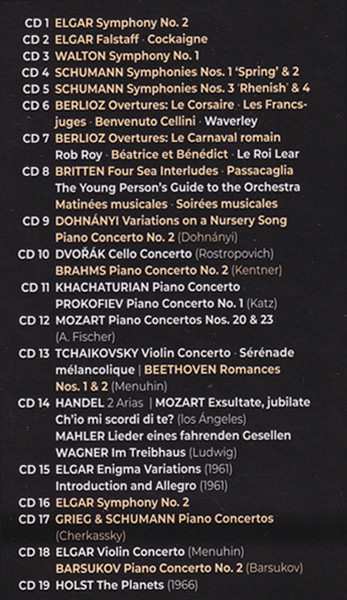 79CD/Doos Sir Adrian Boult: The Stereo Recordings 1956-1978 - The Warner Classics Edition