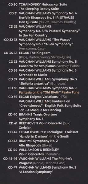 79CD/Doos Sir Adrian Boult: The Stereo Recordings 1956-1978 - The Warner Classics Edition