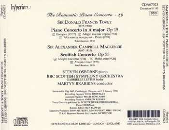 CD BBC Scottish Symphony Orchestra: Scottish Concerto, Op 55 • Piano Concerto In A Major, Op 15