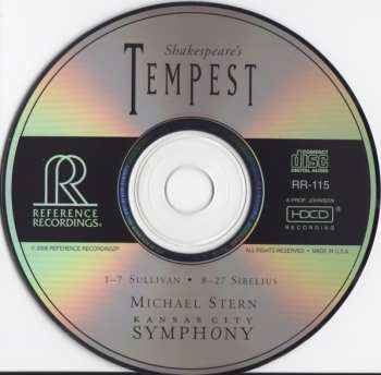 CD The Kansas City Symphony: Shakespeare's Tempest
