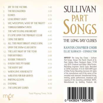 CD Sir Arthur Sullivan: Sullivan Part Songs: The Long Day Closes