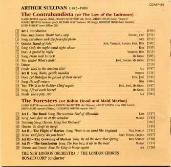 CD Sir Arthur Sullivan: The Contrabandista, The Foresters