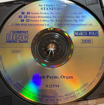 CD Charles Villiers Stanford: Sonatas For Organ