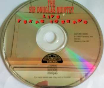 CD Sir Douglas Quintet: Live Texas Tornado