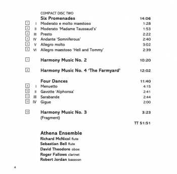 2CD Sir Edward Elgar: Complete Works For Wind Quintet