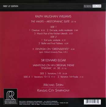 2LP Sir Edward Elgar: Enigma Variations / The Wasps / Greensleeves