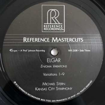 2LP Sir Edward Elgar: Enigma Variations / The Wasps / Greensleeves