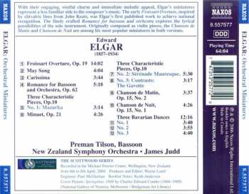 CD Sir Edward Elgar: Orchestral Miniatures
