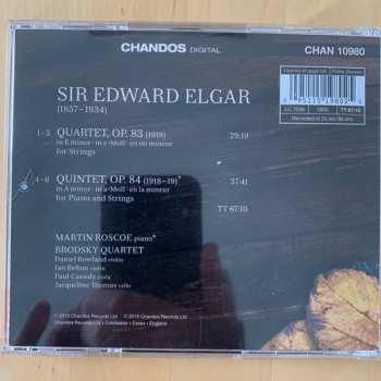 CD Sir Edward Elgar: String Quartet / Piano Quintet