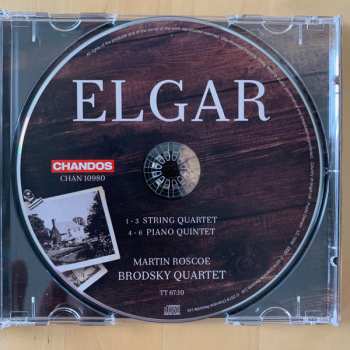 CD Sir Edward Elgar: String Quartet / Piano Quintet
