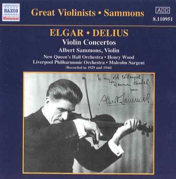 Album Sir Edward Elgar: Violin Concertos