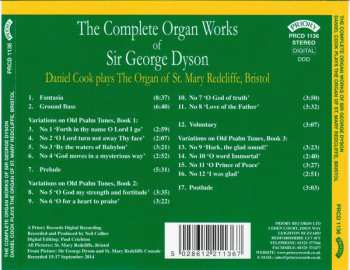 CD Daniel Cook: The Complete Organ Works Of Sir George Dyson 