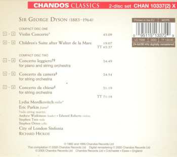 2CD City Of London Sinfonia: Violin Concerto / Concerto Leggiero / Concerto Da Camera / Concerto Da Chiesa / Children's Suite After Walter De La Mare
