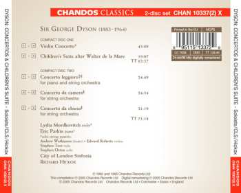 2CD City Of London Sinfonia: Violin Concerto / Concerto Leggiero / Concerto Da Camera / Concerto Da Chiesa / Children's Suite After Walter De La Mare