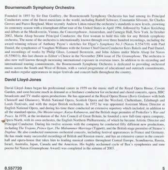 CD Bournemouth Symphony Orchestra: Symphony In G Major / Concerto Da Chiesa