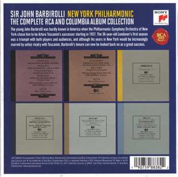 6CD/Doos The New York Philharmonic Orchestra: The Complete RCA and Columbia Album Collection