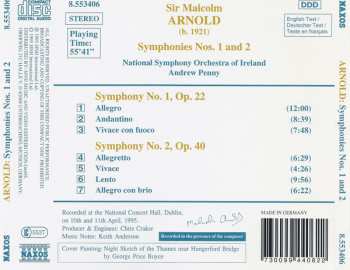 CD Malcolm Arnold: Symphonies Nos. 1 And 2