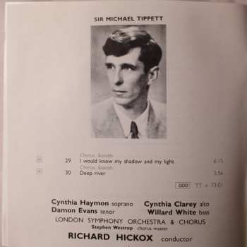 CD Sir Michael Tippett: A Child Of Our Time