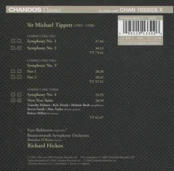 3CD/Doos Richard Hickox: Symphonies