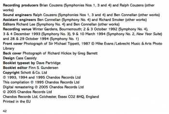 3CD/Doos Richard Hickox: Symphonies