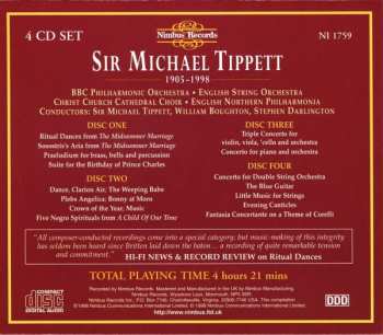 4CD/Doos Sir Michael Tippett: Sir Michael Tippett 1905-1998