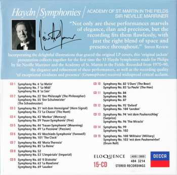 15CD Sir Neville Marriner: Haydn Symphonies
