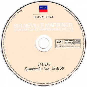 15CD Sir Neville Marriner: Haydn Symphonies