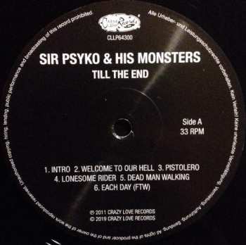 LP Sir Psyko & His Monsters: Till The End
