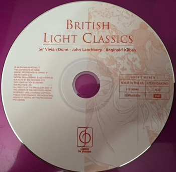 CD John Lanchbery: British Light Classics