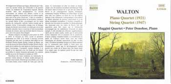 CD Sir William Walton: Piano Quartet (1921) - String Quartet (1947)