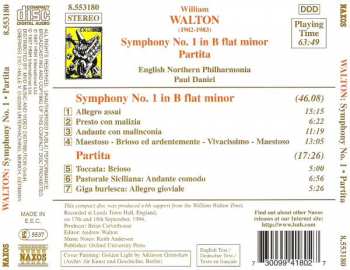 CD Sir William Walton: Symphony No. 1 / Partita
