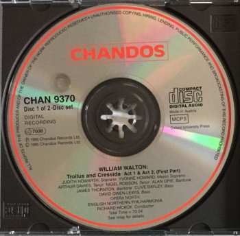 2CD/Doos Sir William Walton: Troilus and Cressida