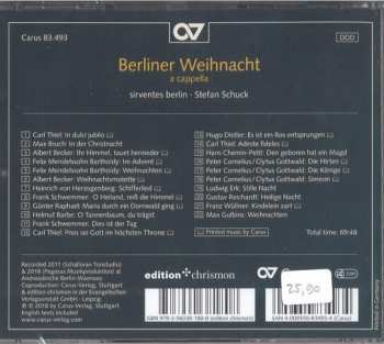 CD sirventes berlin: Berliner Weihnacht A Cappella