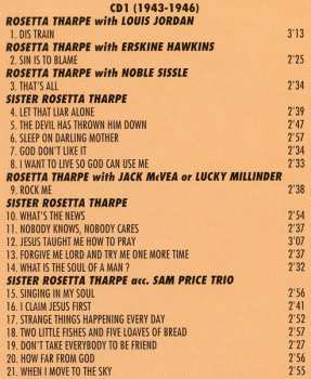 2CD Sister Rosetta Tharpe: Complete Sister Rosetta Tharpe Vol. 2: 1943-1947