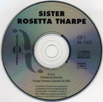 2CD Sister Rosetta Tharpe: Complete Sister Rosetta Tharpe Vol. 2: 1943-1947