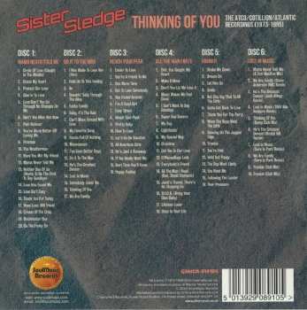 6CD/Doos Sister Sledge: Thinking Of You (The Atco/Cotillon/Atlantic Recordings 1973-1985)