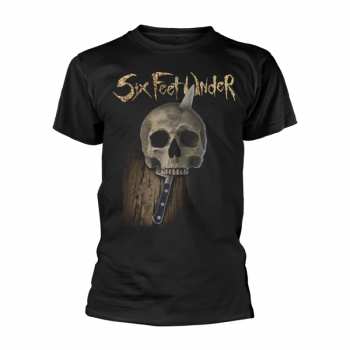 Merch Six Feet Under: Tričko Knife Skull S