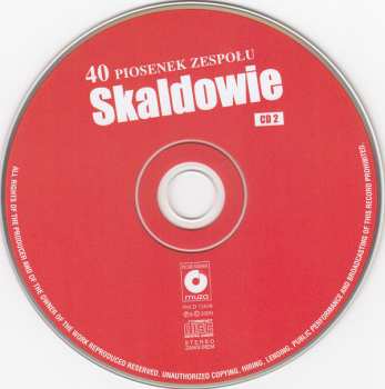 2CD Skaldowie: 40 Piosenek Zespołu