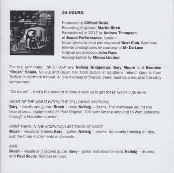 2CD Gary Moore: SKID ⋆ 34 Hours + Bonus Tracks