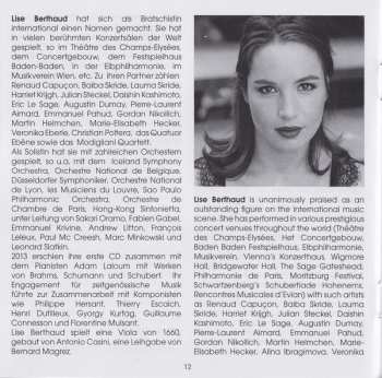 CD Johannes Brahms: Mozart • Mahler • Brahms