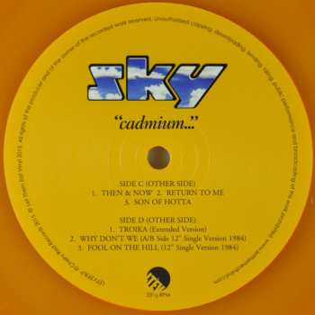 2LP Sky: Cadmium LTD | CLR