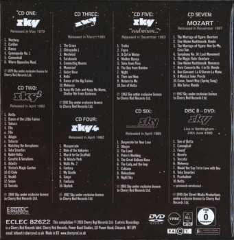 7CD/DVD/Doos Sky: The Studio Albums 1979-1987