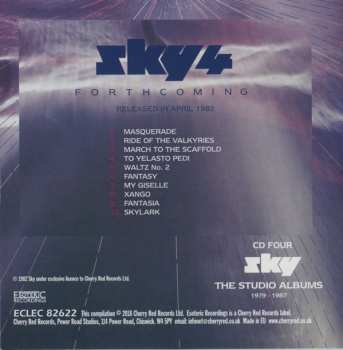 7CD/DVD/Doos Sky: The Studio Albums 1979-1987