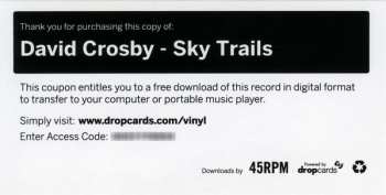 2LP David Crosby: Sky Trails