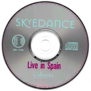 CD Skyedance: Live In Spain