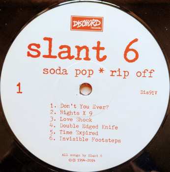 LP Slant 6: Soda Pop ＊ Rip Off