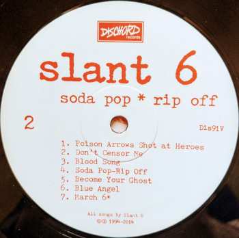 LP Slant 6: Soda Pop ＊ Rip Off