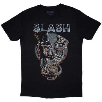 Merch Slash: T-shirt Skull Guitar Snake